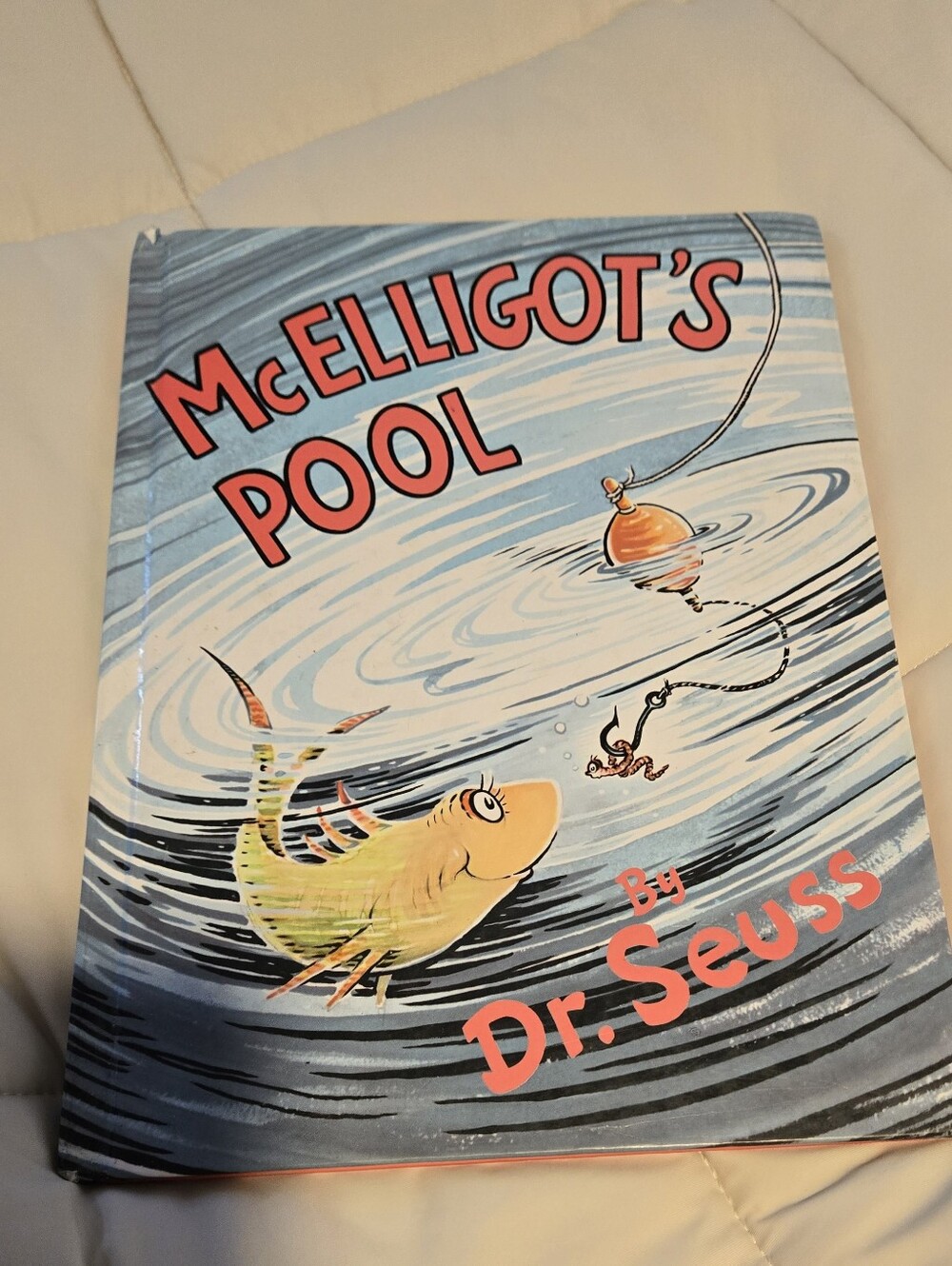 Dr. Seuss McElligot's Pool Book - Blue and Orange Cover